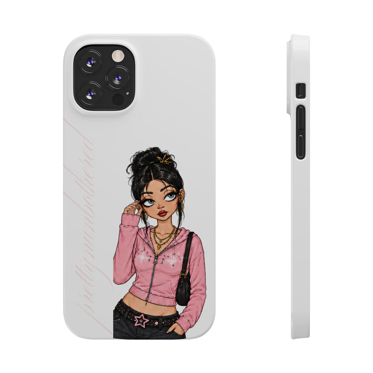Gia Simply White Phone Case ★