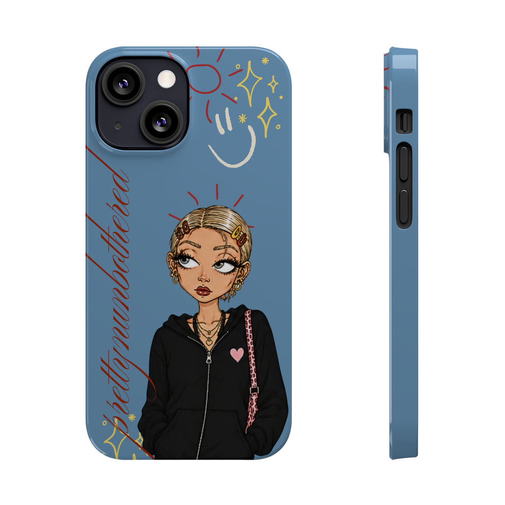 Kiki Blue Doodle Phone Case ★
