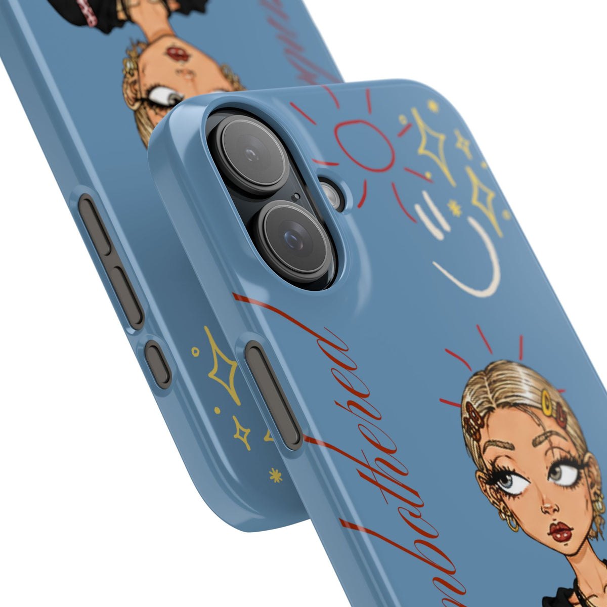 Kiki Blue Doodle Phone Case ★