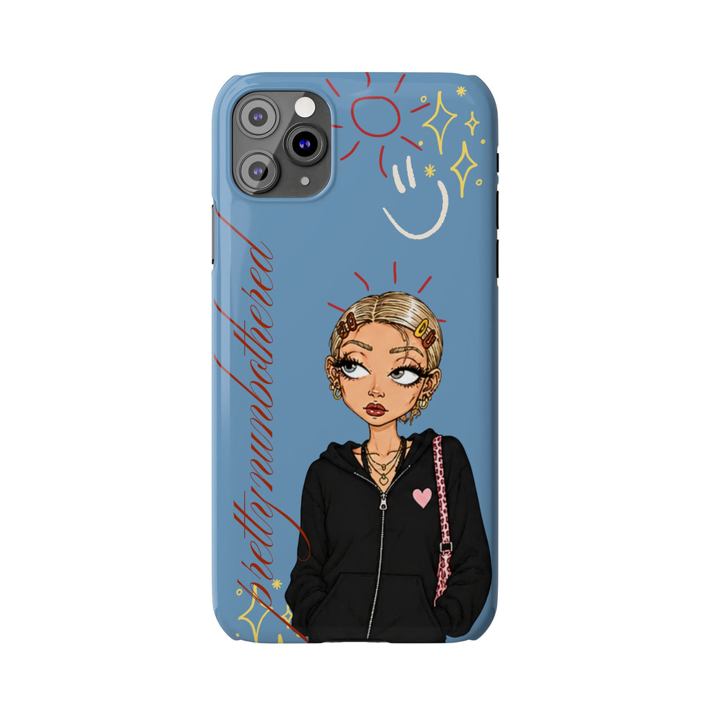 Kiki Blue Doodle Phone Case ★