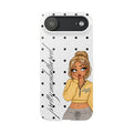 Buttercup Dove Grey Polka Dot Phone Case ★
