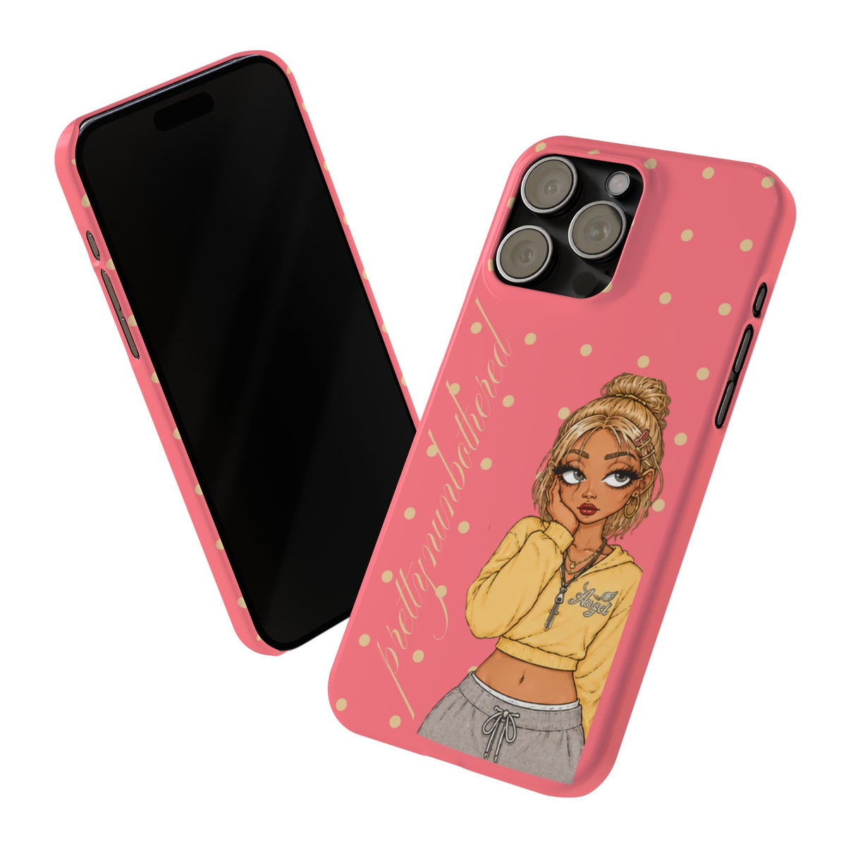Buttercup Pinky Polka Dot Phone Case  ★