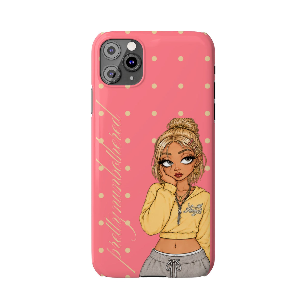 Buttercup Pinky Polka Dot Phone Case  ★