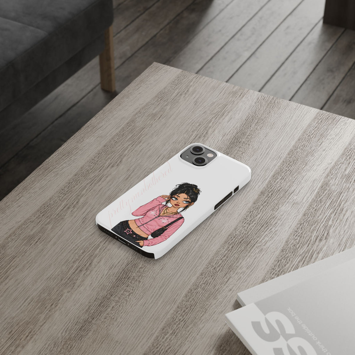 Gia Simply White Phone Case ★