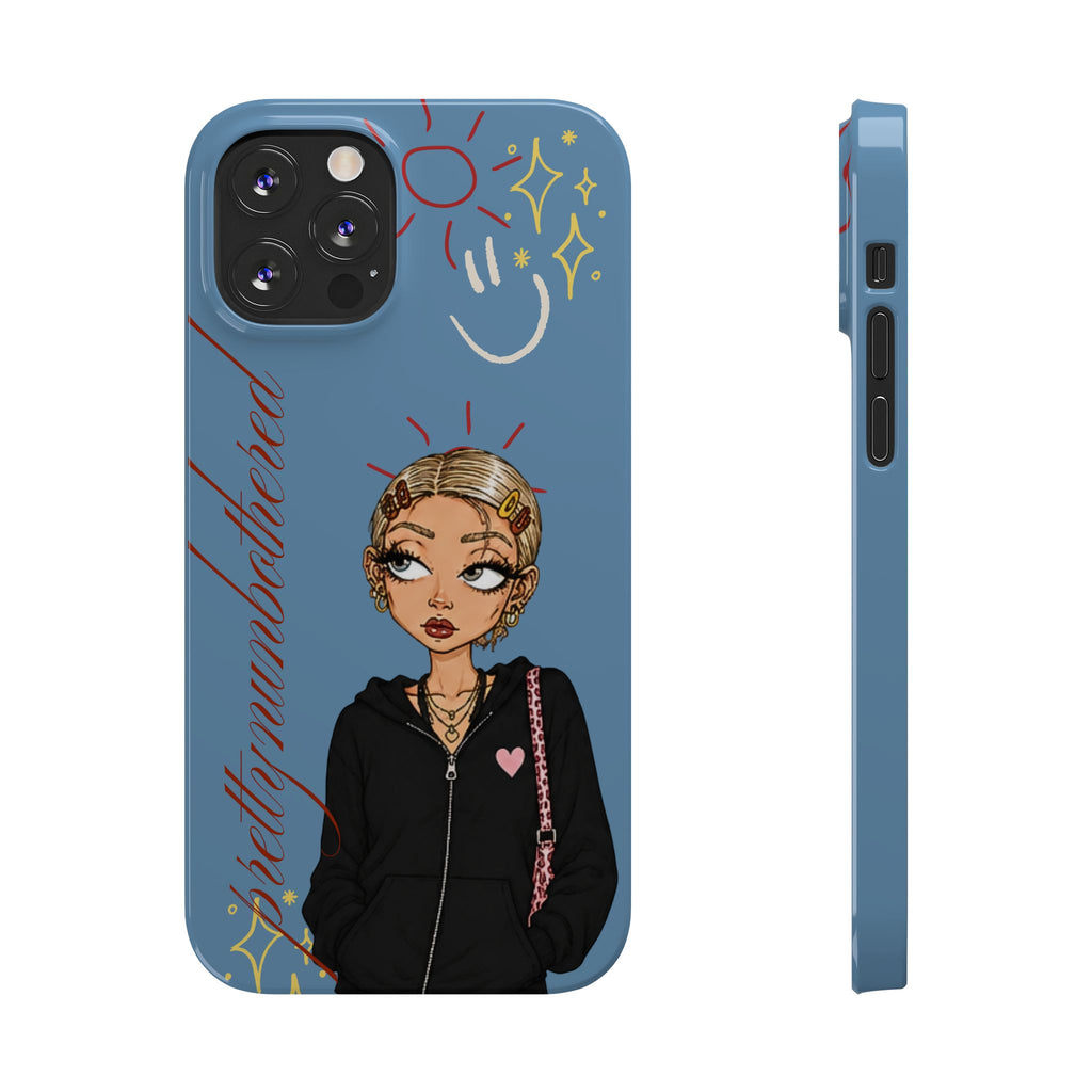 Kiki Blue Doodle Phone Case ★