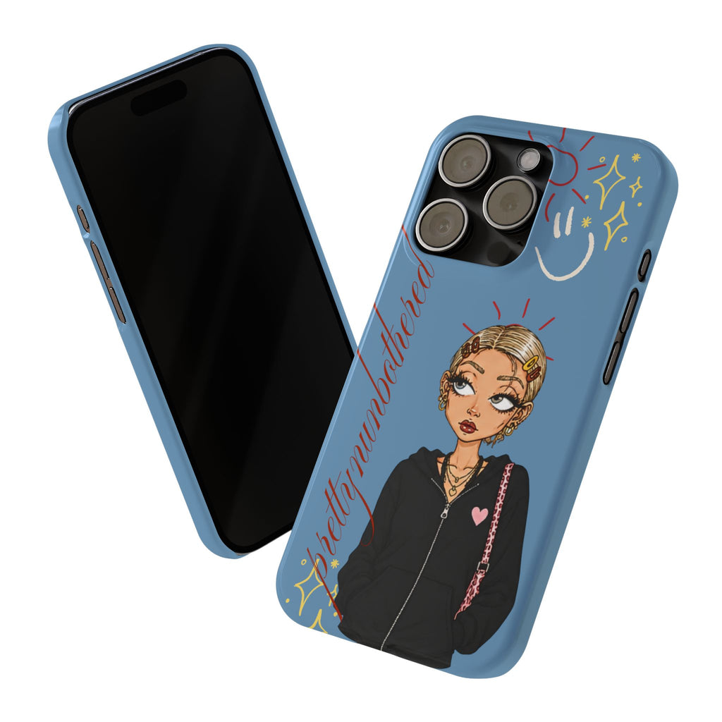 Kiki Blue Doodle Phone Case ★