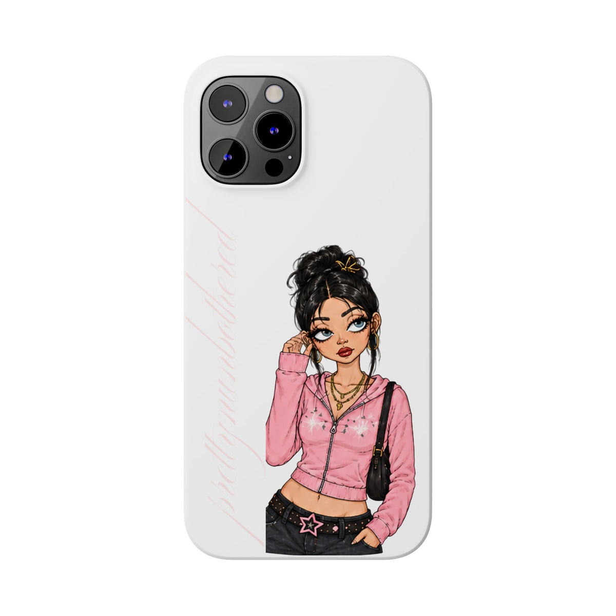 Gia Simply White Phone Case ★