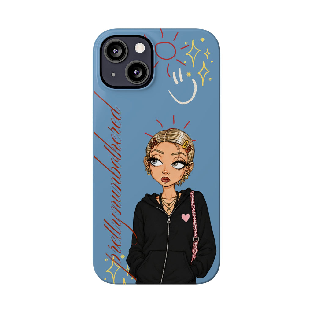 Kiki Blue Doodle Phone Case ★