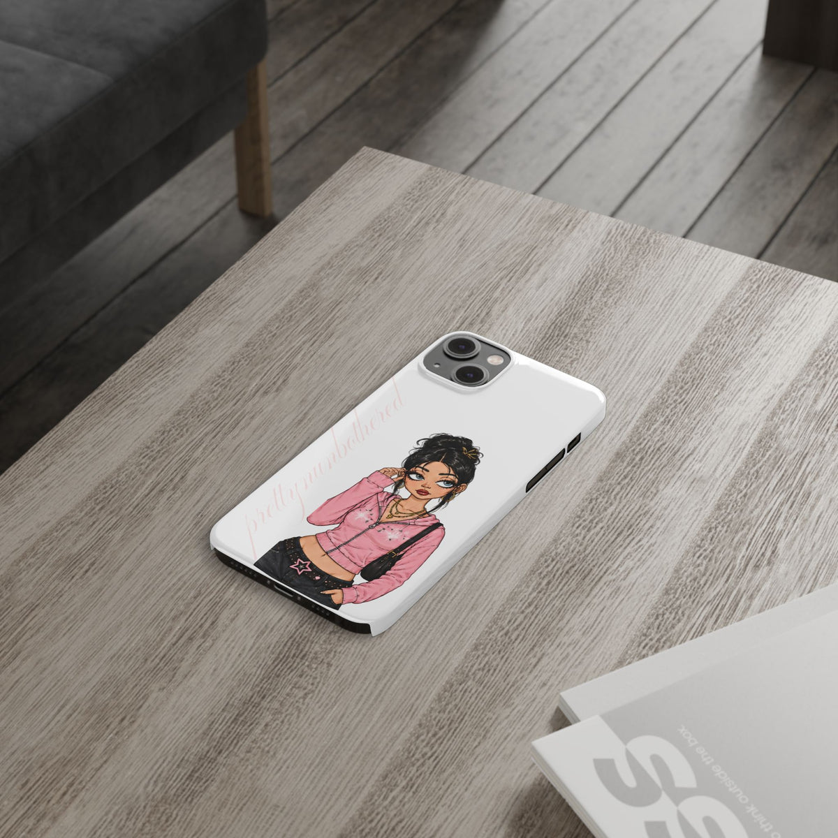 Gia Simply White Phone Case ★