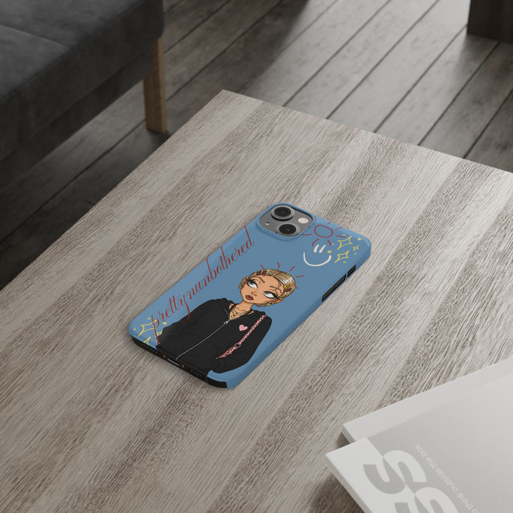 Kiki Blue Doodle Phone Case ★