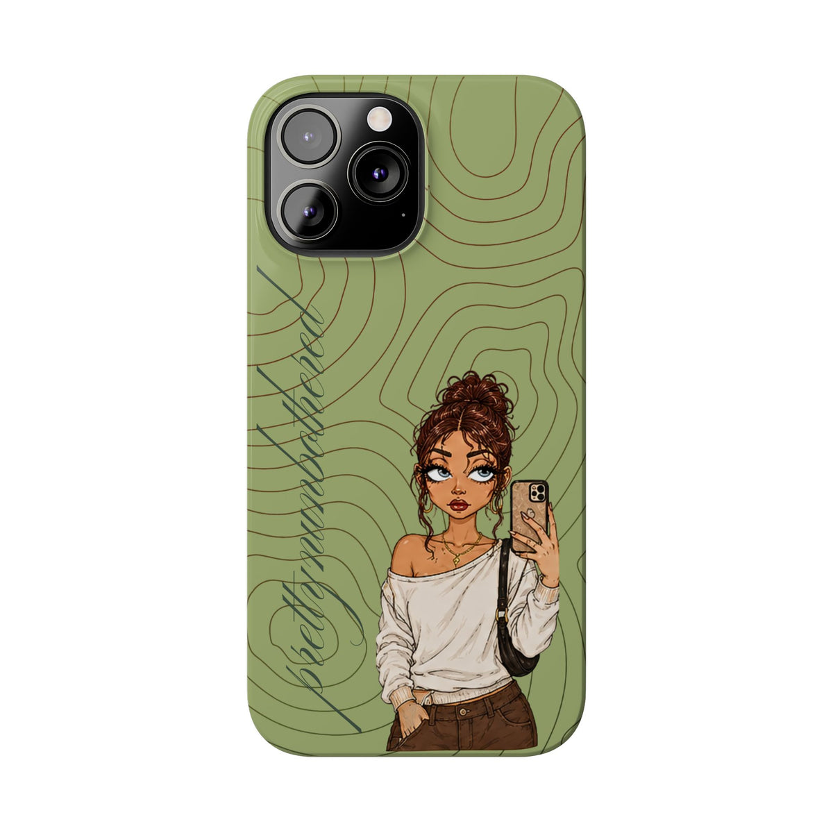 Jade Olive Green Phone Case ★