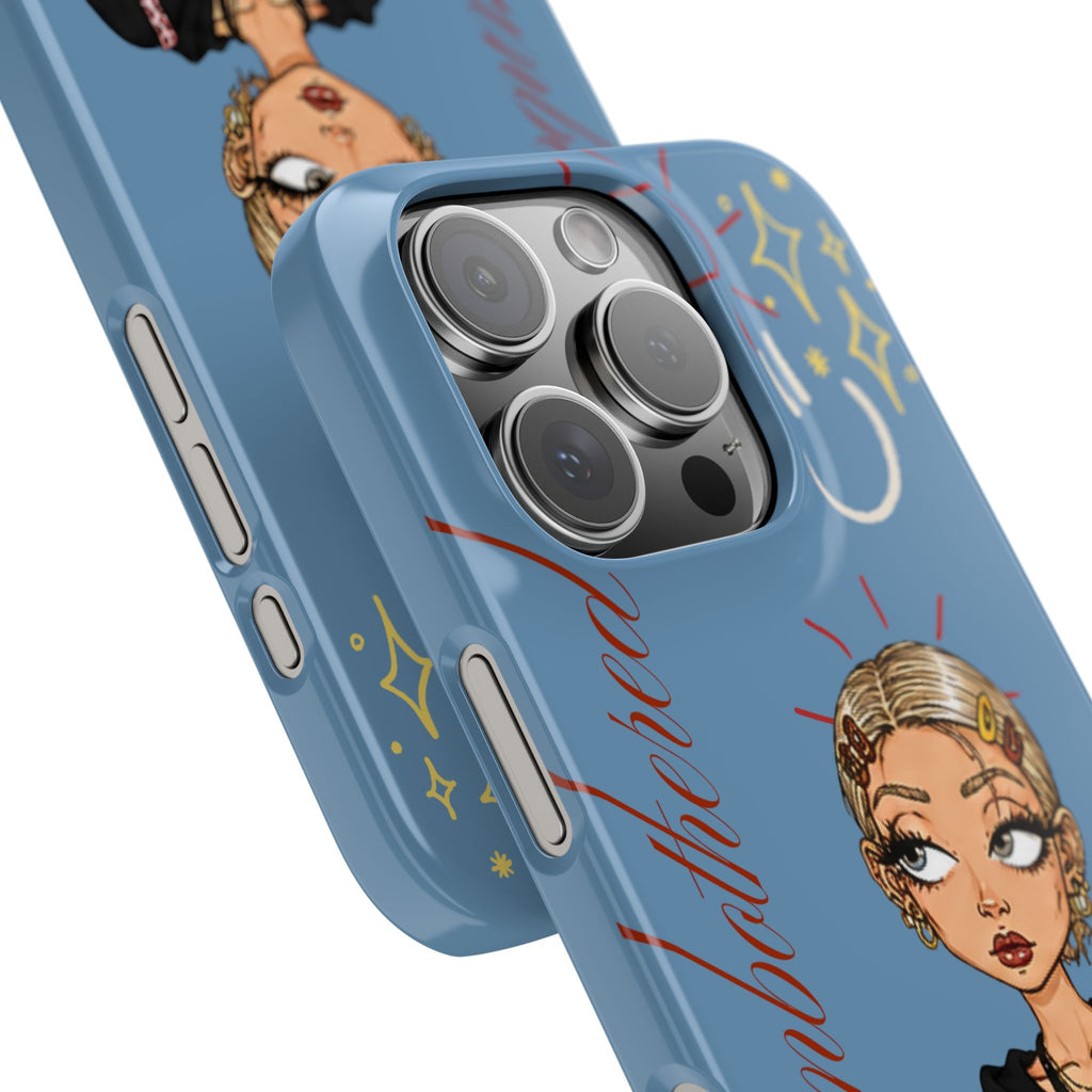 Kiki Blue Doodle Phone Case ★