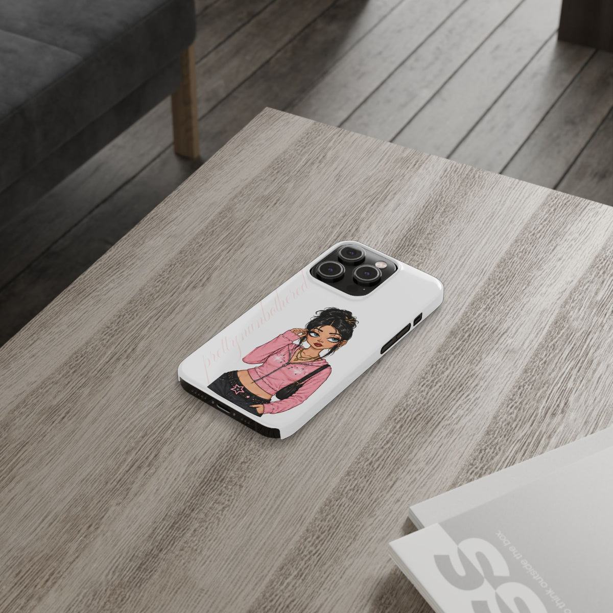 Gia Simply White Phone Case ★