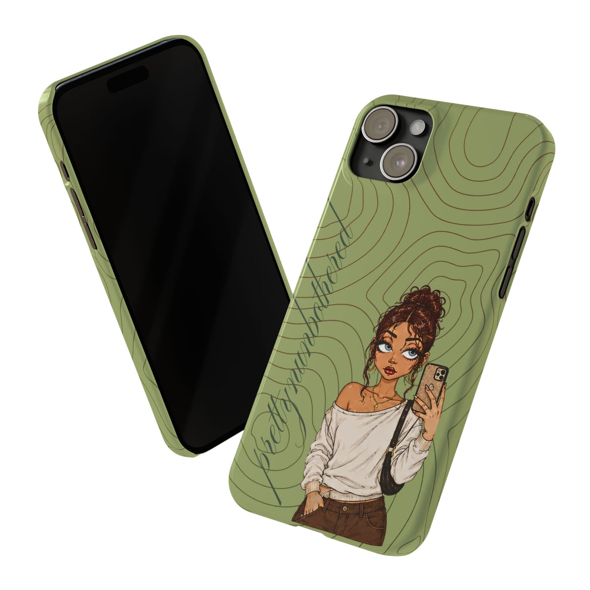 Jade Olive Green Phone Case ★