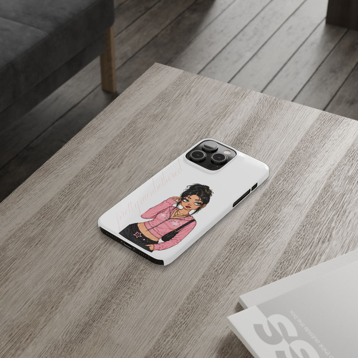 Gia Simply White Phone Case ★
